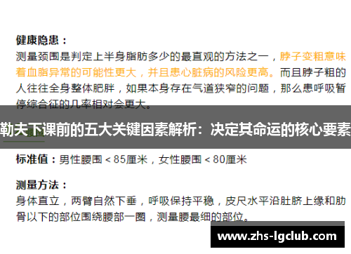 勒夫下课前的五大关键因素解析：决定其命运的核心要素