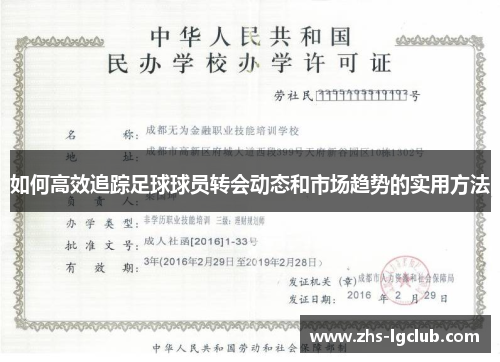 如何高效追踪足球球员转会动态和市场趋势的实用方法